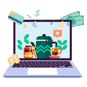 طراحی سایت برای کافه