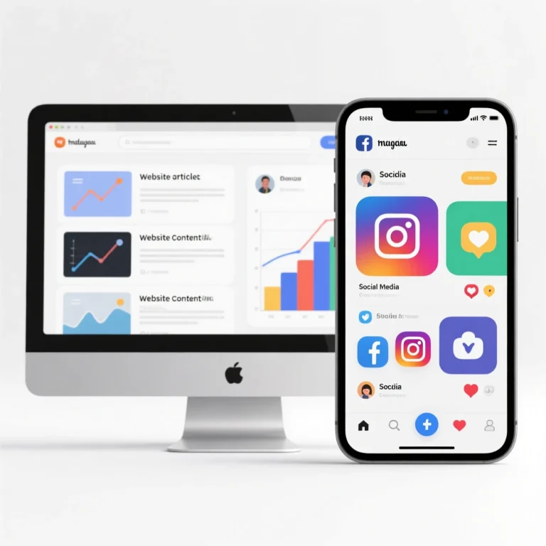 تفاوت محتوا برای وب‌سایت با شبکه‌های اجتماعی چیست؟